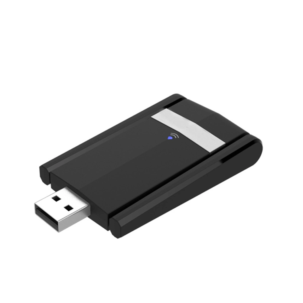 1200Mbps Wireless USB WiFi Adapter Dual Band 5.8G USB Laptop Network Adapters for Computer Windows (800m Black)
