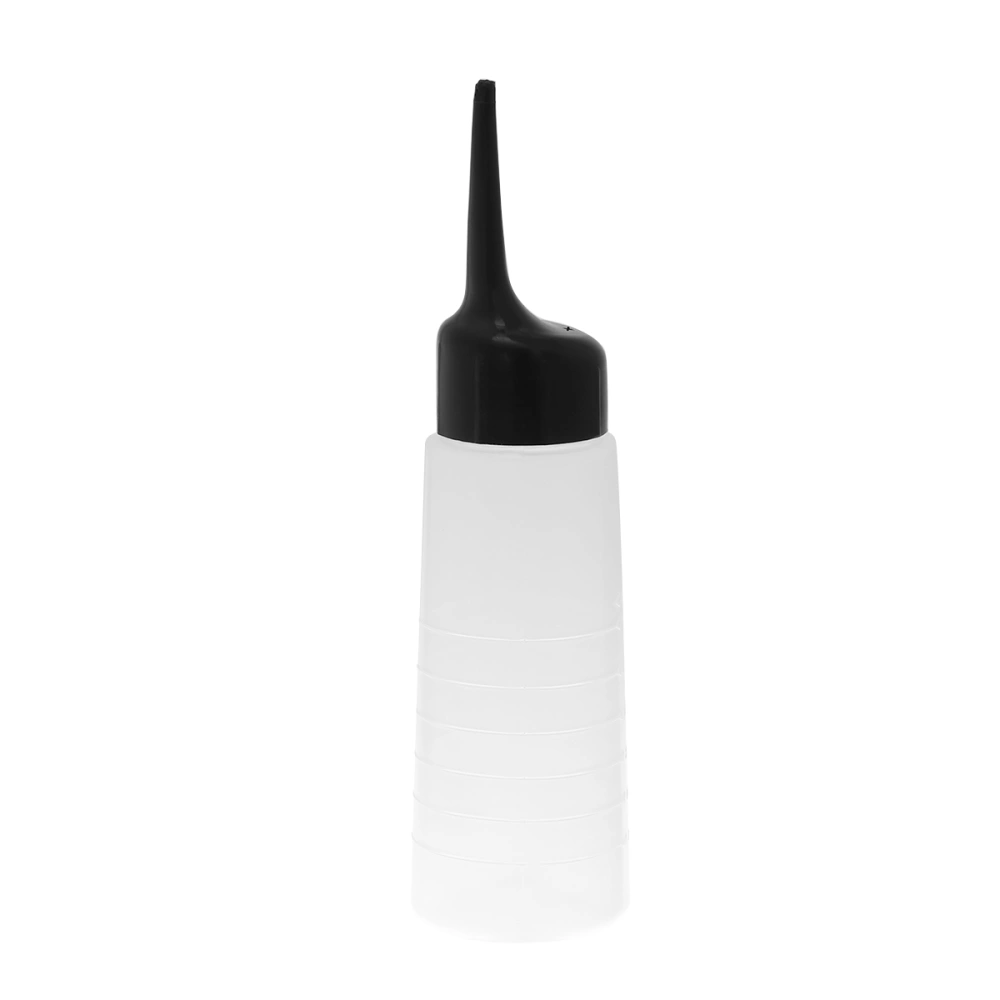 Empty Applicator Bottle with Black Slant Tip and Scale