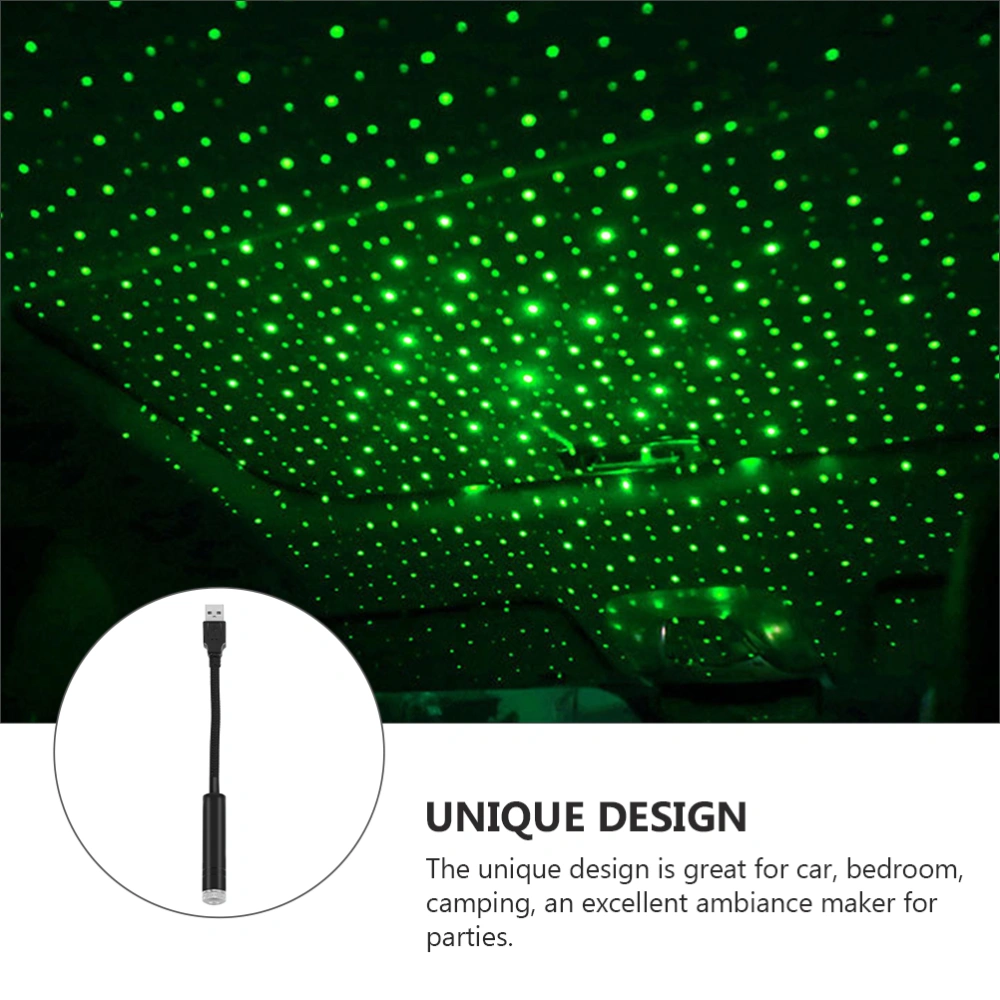 USB Star Night Light Auto Roof Star Lights Portable Romantic Star Light Decor