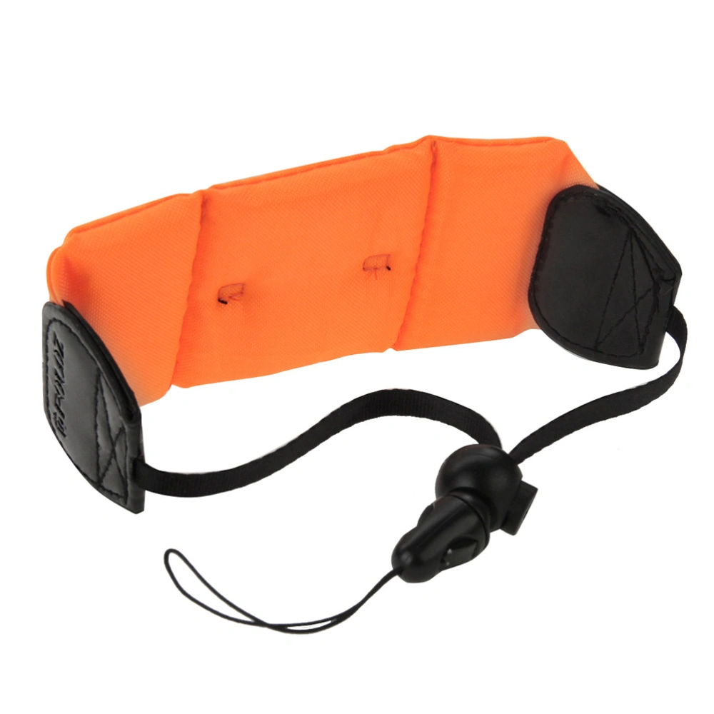 Camera Floating Wrist Strap Adjustable Wristband for Waterproof Camera (Orange)