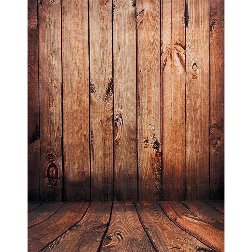 1,5 M * 1 M Wood Floor Photography Backdrops Photo Props Studio Background (Red Wood Color)