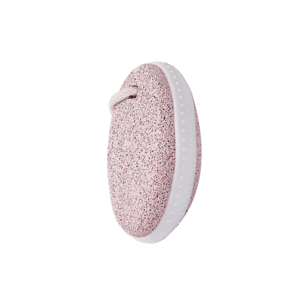 Oval Pumice Stone Foot Grinding Stone Dead Skin Remover Foot Rubbing Tool Foot Care Tool Pink