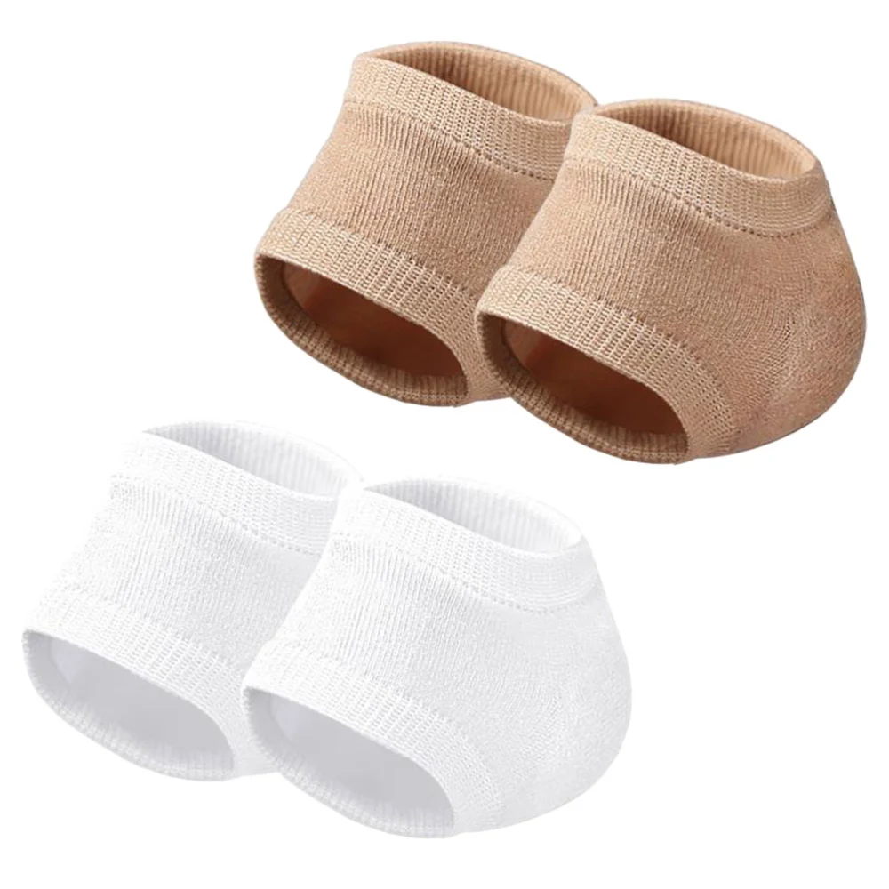 2 Pairs of Heel Socks Heel Elastic Cover Portable Heel Socks Comfortable Heel Sleeves