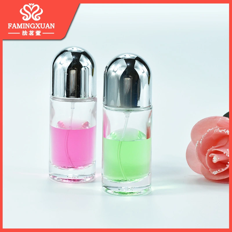 2 pcs Small Perfume Bottle Refillable Glass Bottles Travel Spray Bottles Portable Perfume Bottles