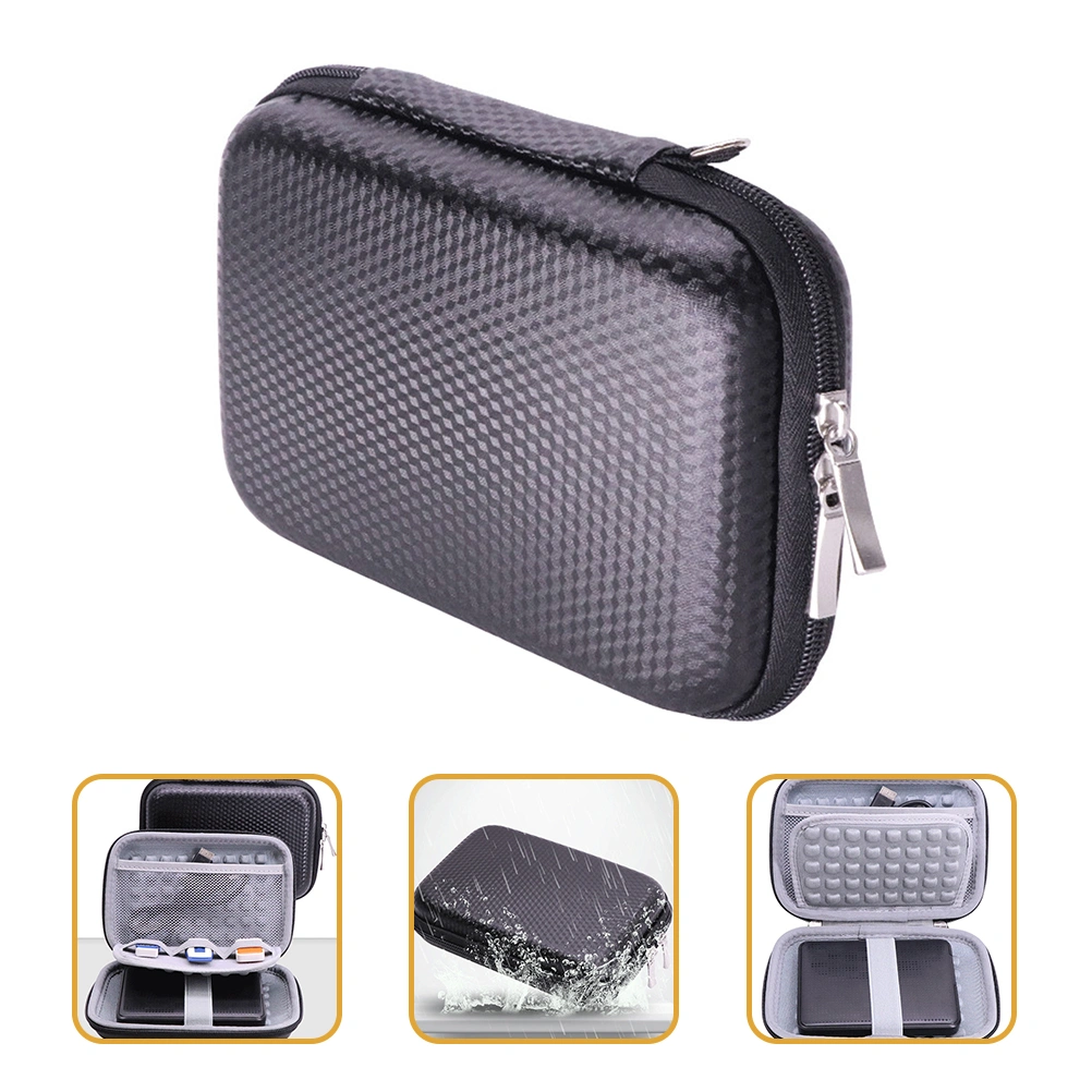 Travel Power Bank Carrying Case USB Cable Organizer Electronic Accessories