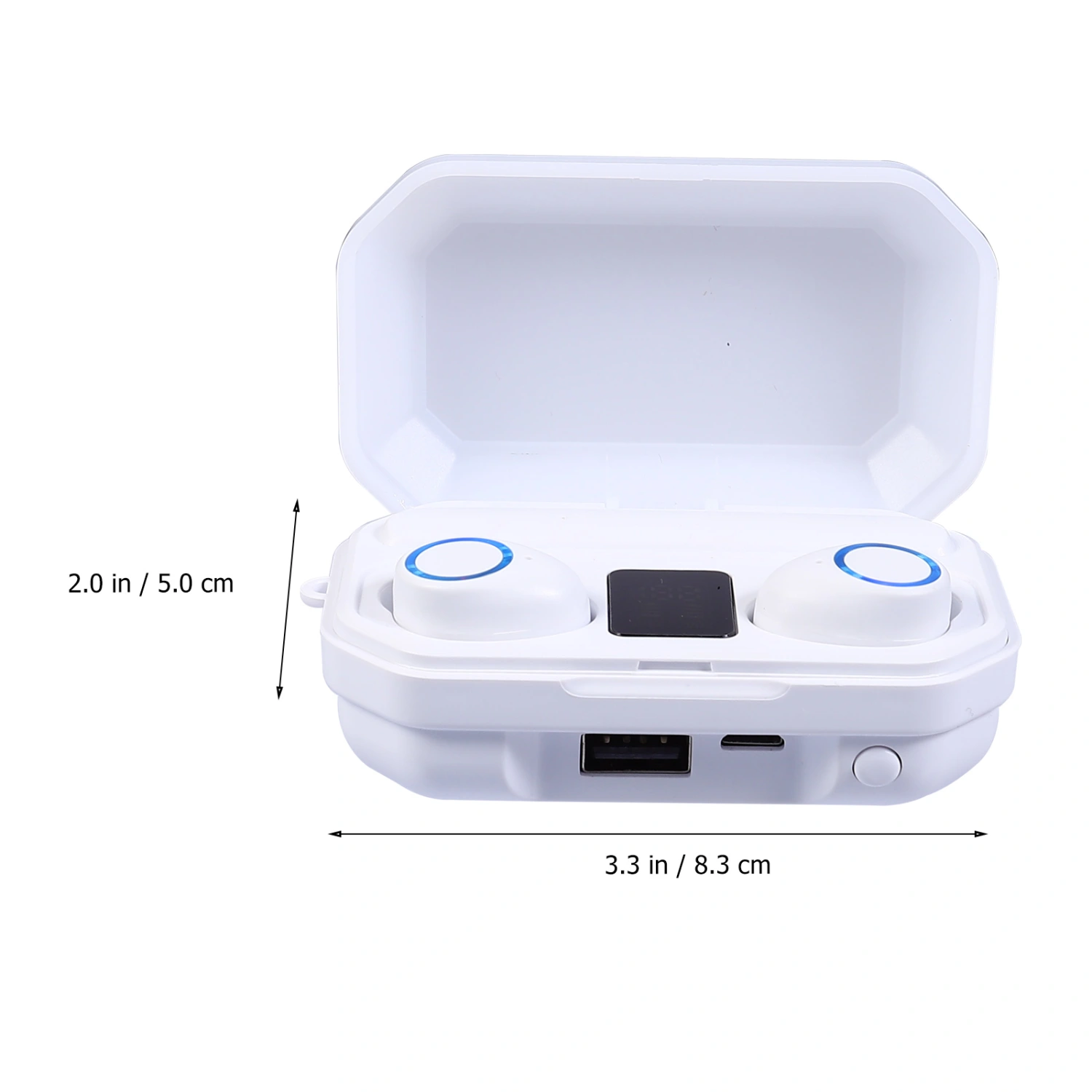 1 Pair Wireless Headphones Stereo In-ear Wireless Headset With Microphone