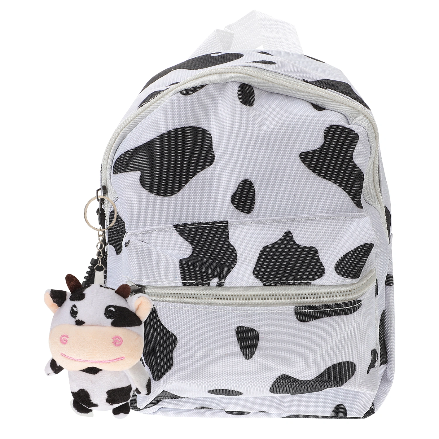 Cow Shoulders Bag Adorable Girl Canvas Bag Fashion Backpack Student Backpack
