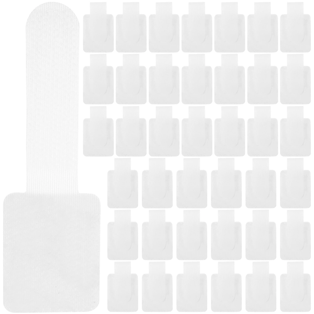 40pcs Cable Organizer Hook and Loop Cable Management Strap Adhesive Cable Tie