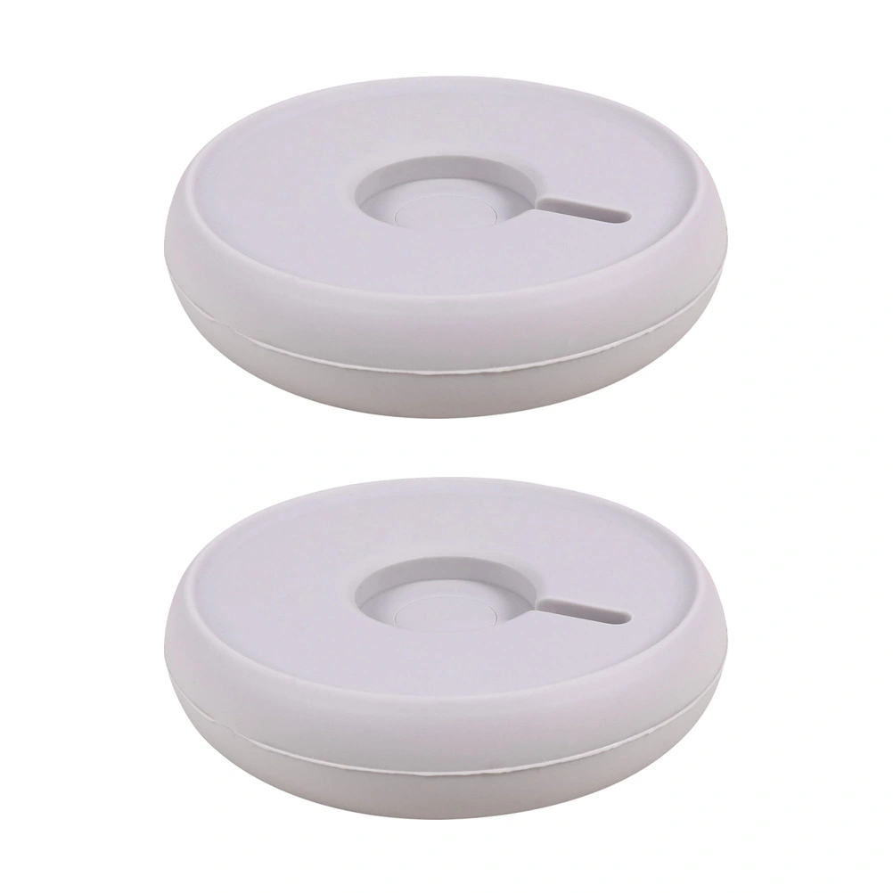 2pcs Smartwatch Charging Station Charger Case Holder Cable Management Organizer Compatible for Apple Watch iWatch (Coffee)