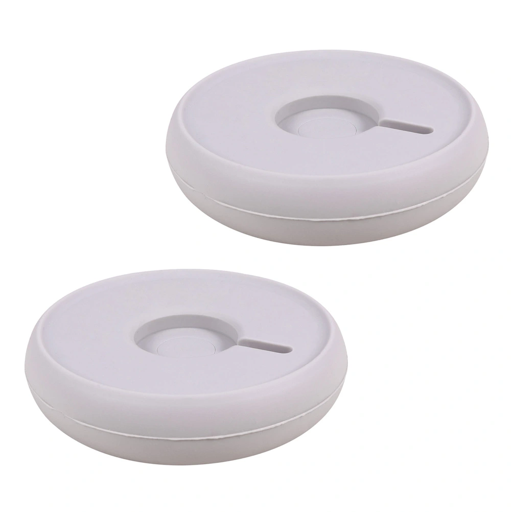 2pcs Smartwatch Charging Station Charger Case Holder Cable Management Organizer Compatible for Apple Watch iWatch (Coffee)
