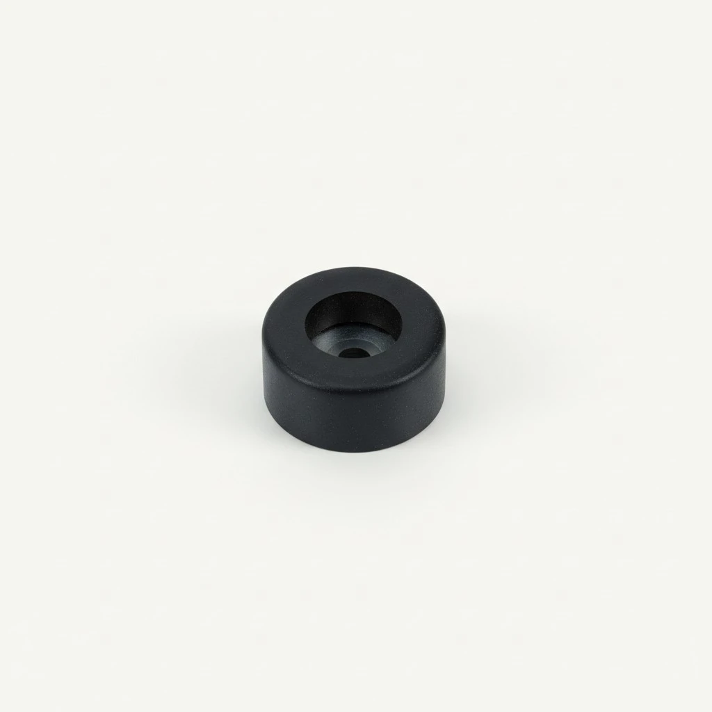 8Pcs Supple Rubber Speaker Spike Pad Rubber Floor Disc Speaker Base Accessory