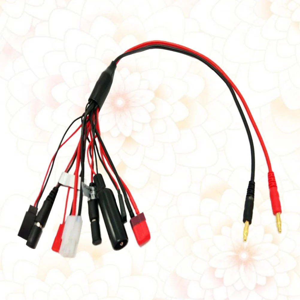 Multifunctional 8 In 1 Lipo Battery Multi Charging Plug Convert Cable Line for B6 Charger RC Part Battery Charger Line