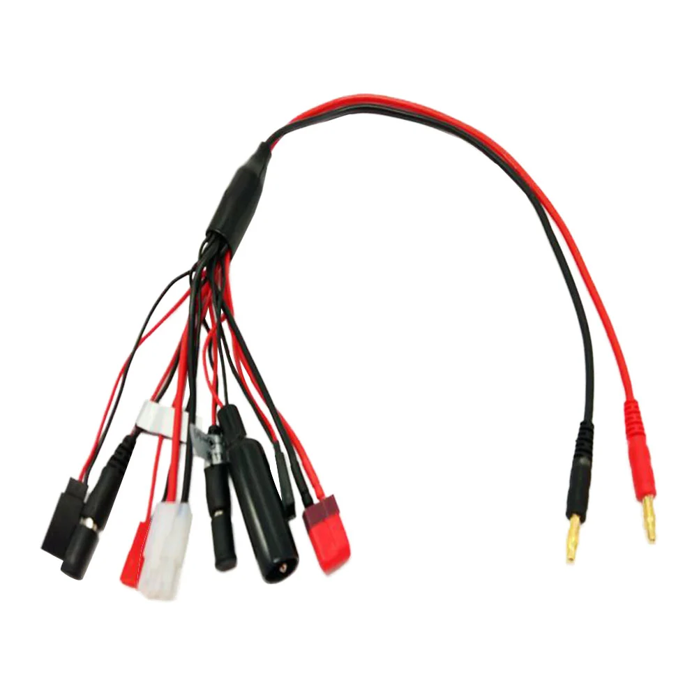 Multifunctional 8 In 1 Lipo Battery Multi Charging Plug Convert Cable Line for B6 Charger RC Part Battery Charger Line