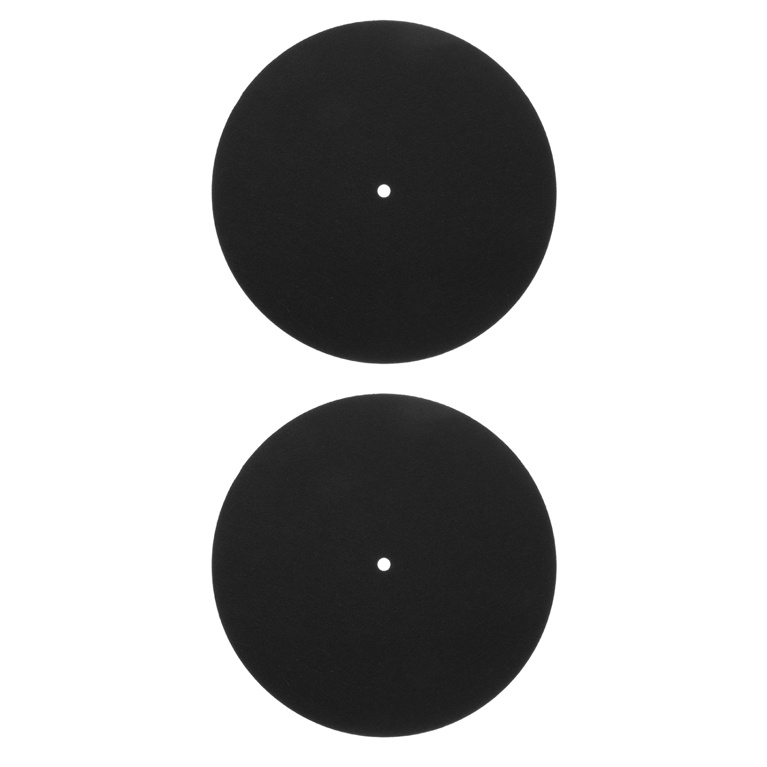 2Pcs Simple Vinyl Protective Pad for Phonograph Records Turntable Mats