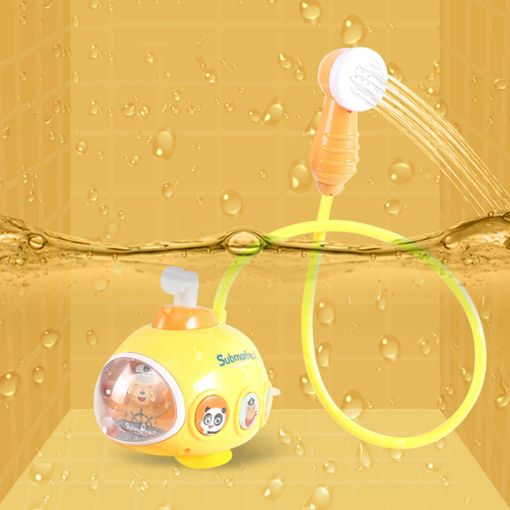 Children Bath Toy Children Electric Sprinkler Plaything Animals Pattern Submarine Model