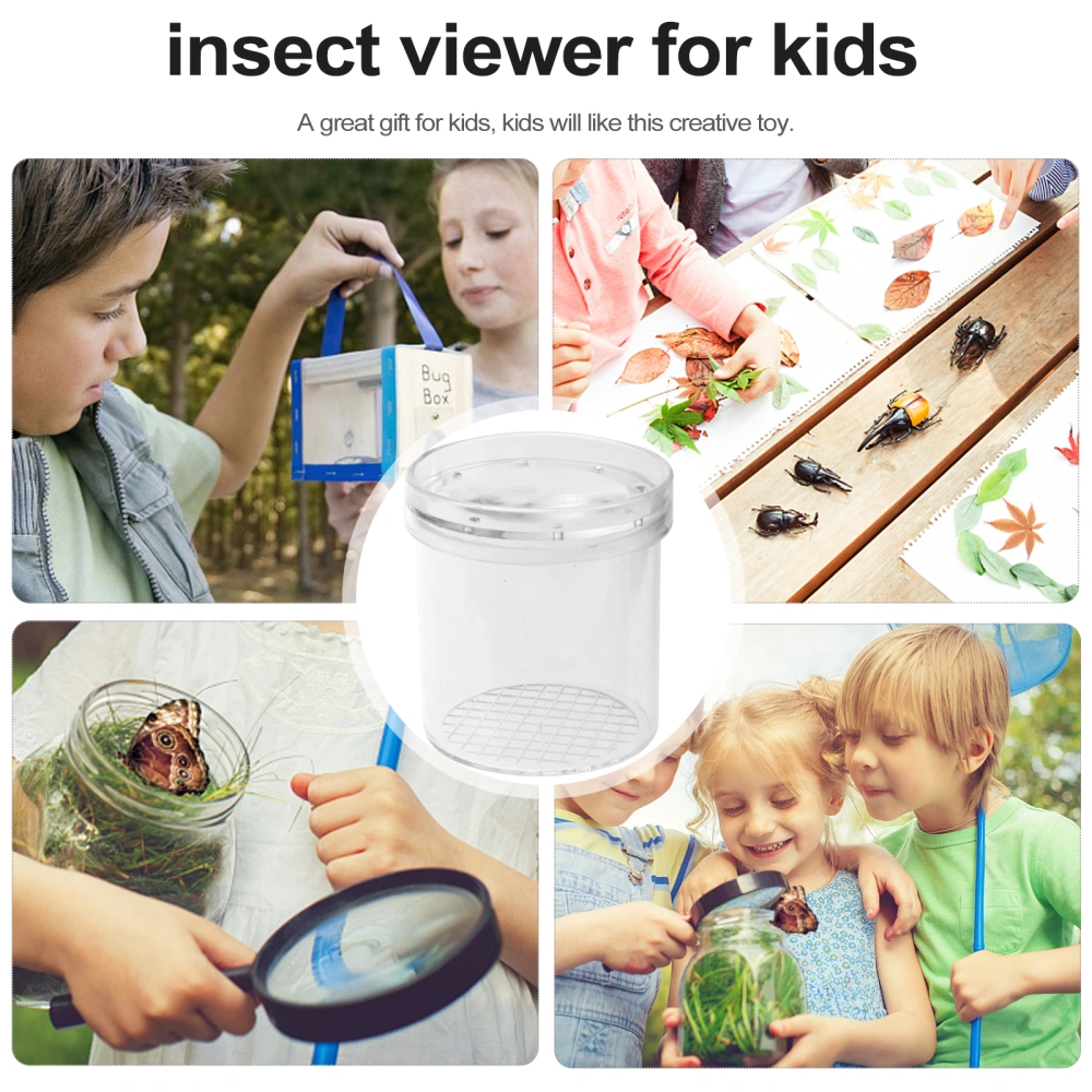 5pcs Children Insect Bug Magnifier Viewer Biology Science Observer Educational Exploration Tools with Venting Holes