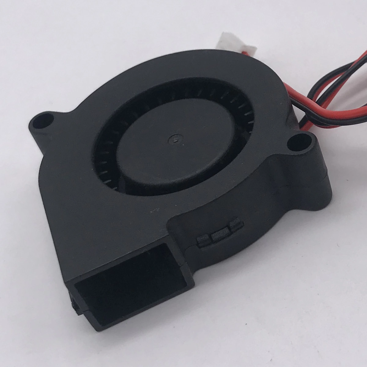 2PCS 12V 5015 Blow Fan Cooler Radial Cooling Fan Bearing Front Radiator 3D Printer Parts (Black)