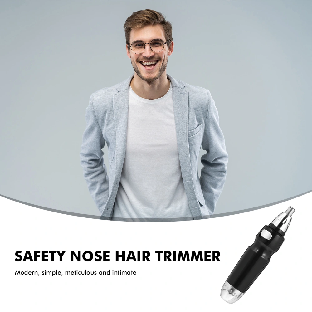 Nose Hair Trimmer Low Noise High Nose Hair Removal Clipper No Battery