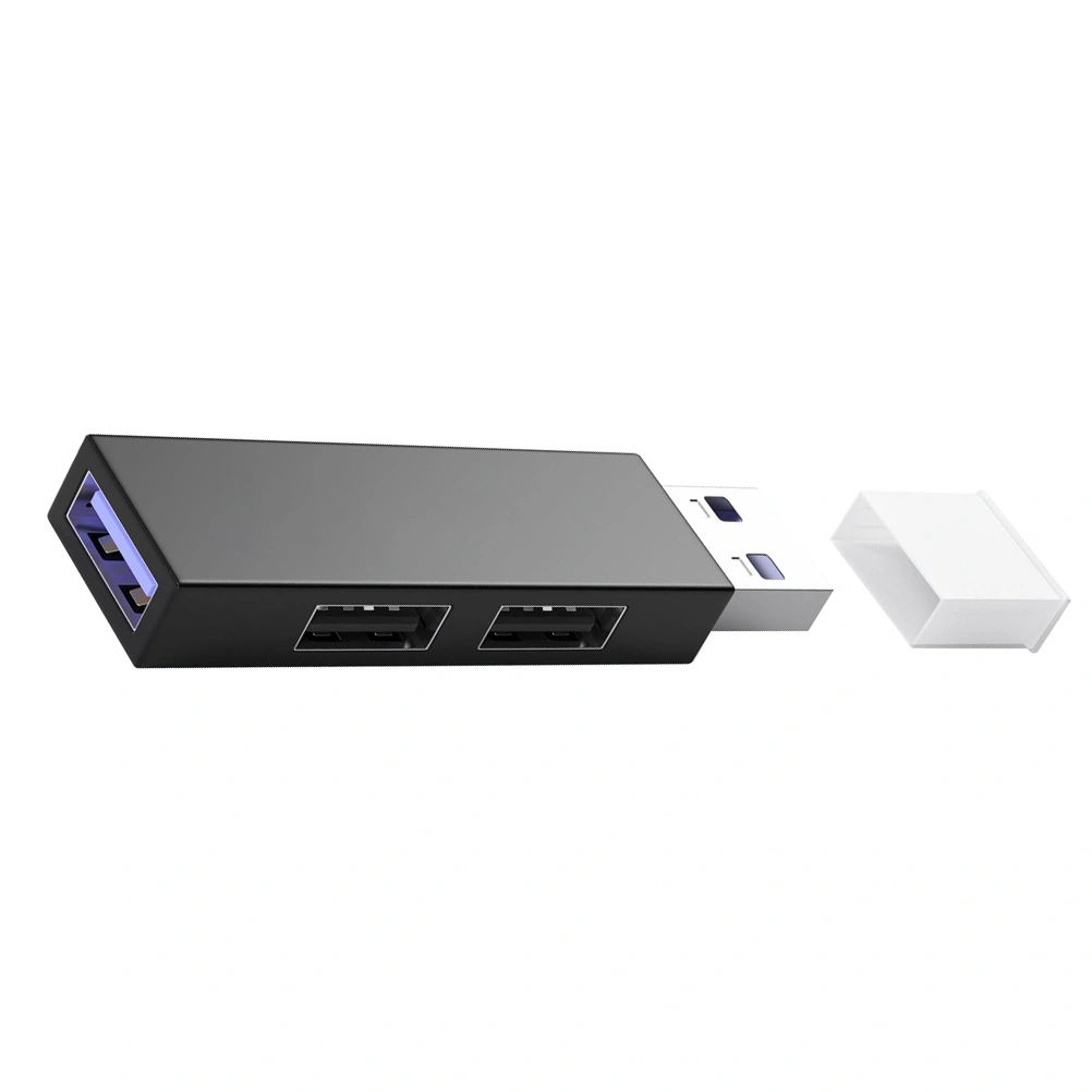 USB Hub Expansion Transfer Adapter 3-port Charging Data USB Hub Accessory