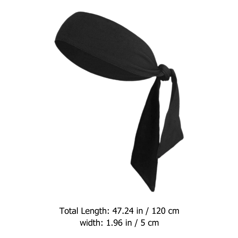 Sweat Headband Sports Tie Headband Nonslip Workout Headband for Women Men