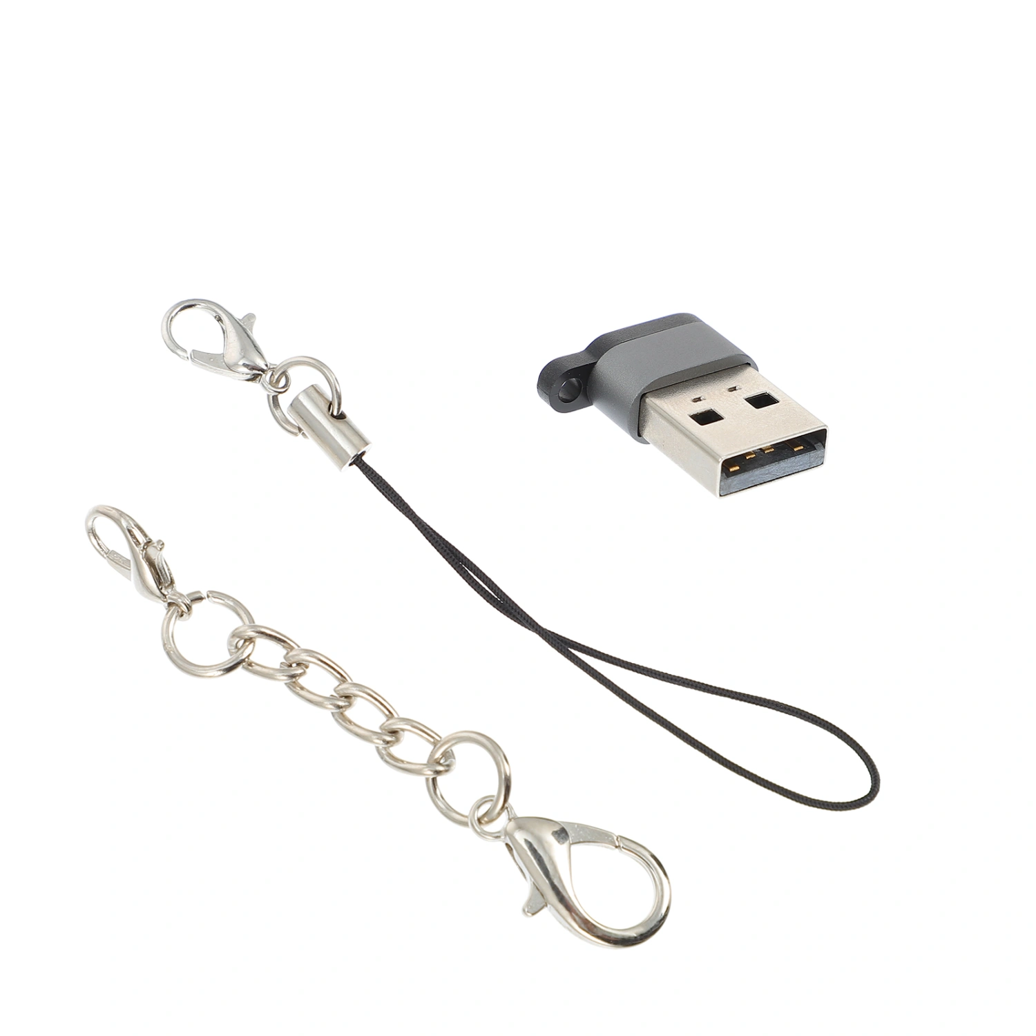 Phone Charging Adapter USB-C Female to USB 2.0 Male Data Sync Charging Adapter