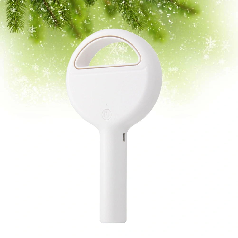 USB Charging Handheld Fan Rechargable Fan Outdoor Mini Mute Fan White