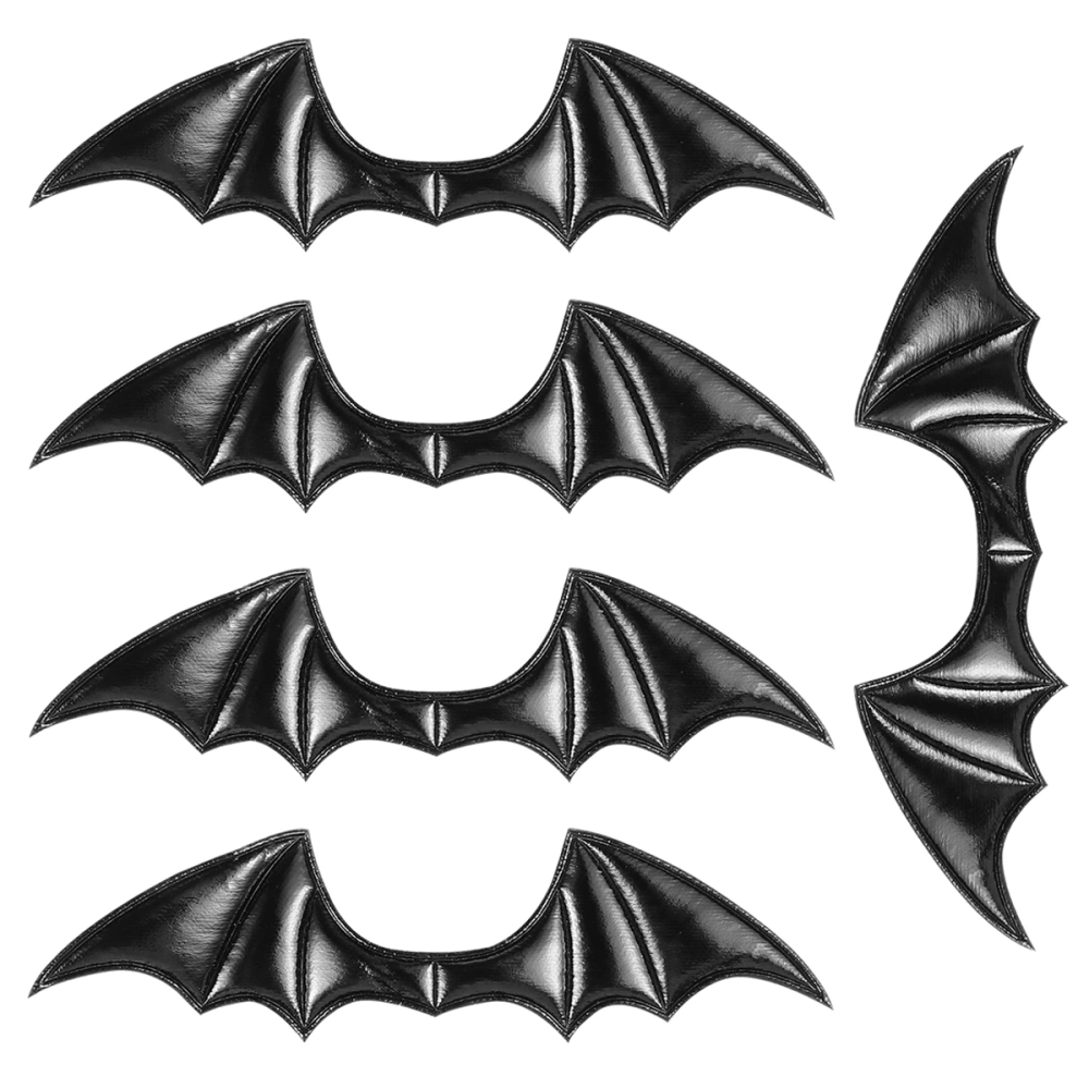 5pcs DIY Hair Shoes Clothes Decorative Accessories Bat Wings Hair Ornament