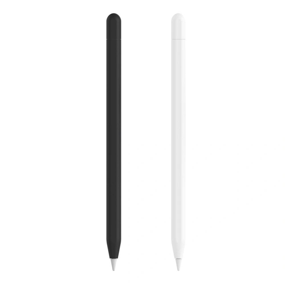 2pcs Protective Silicone Cover Pencil Sleeve Compatible for Apple Pencil 2