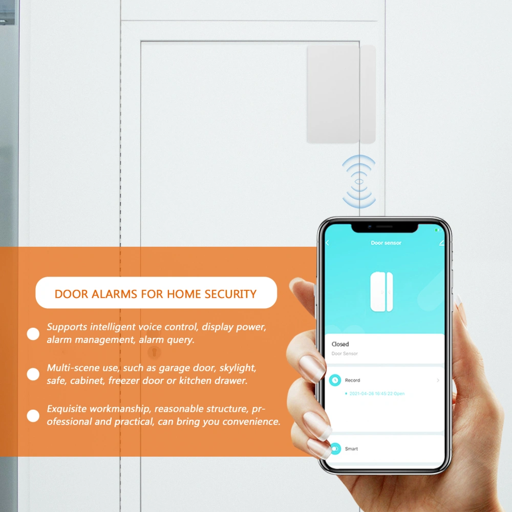 Door Sensor Wireless Door Window Sensor Intelligent Window Sensor Alarm