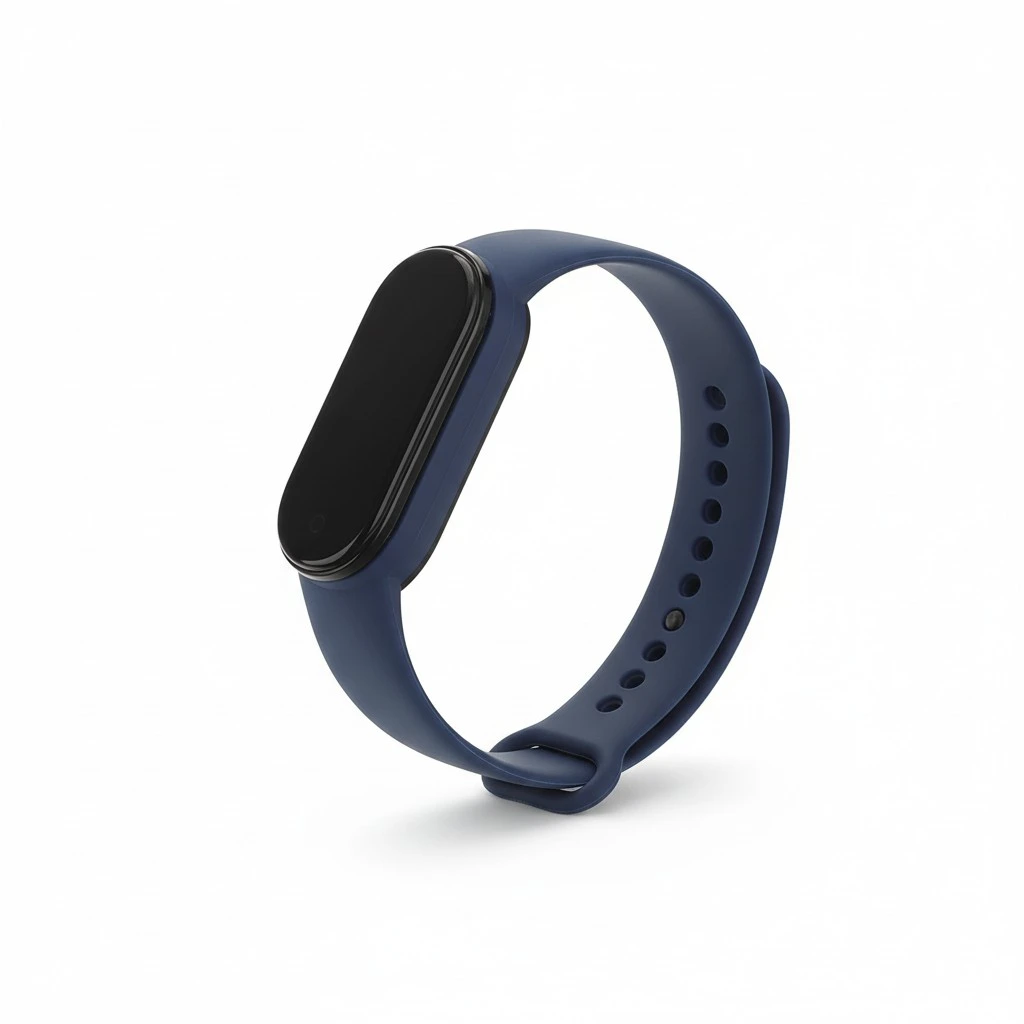 M5 SmartbandWristband Smart Watch Blood Pressure Heart Rate Monitor Bracelet for Android IOS (Dark Blue)