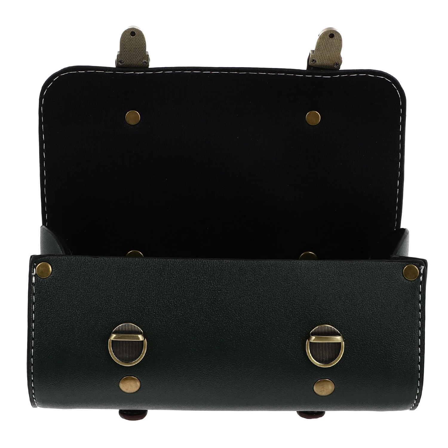 1pc Retro Style Bike Headstock Bag Motorcycle Handlebar Bag Tail Bag