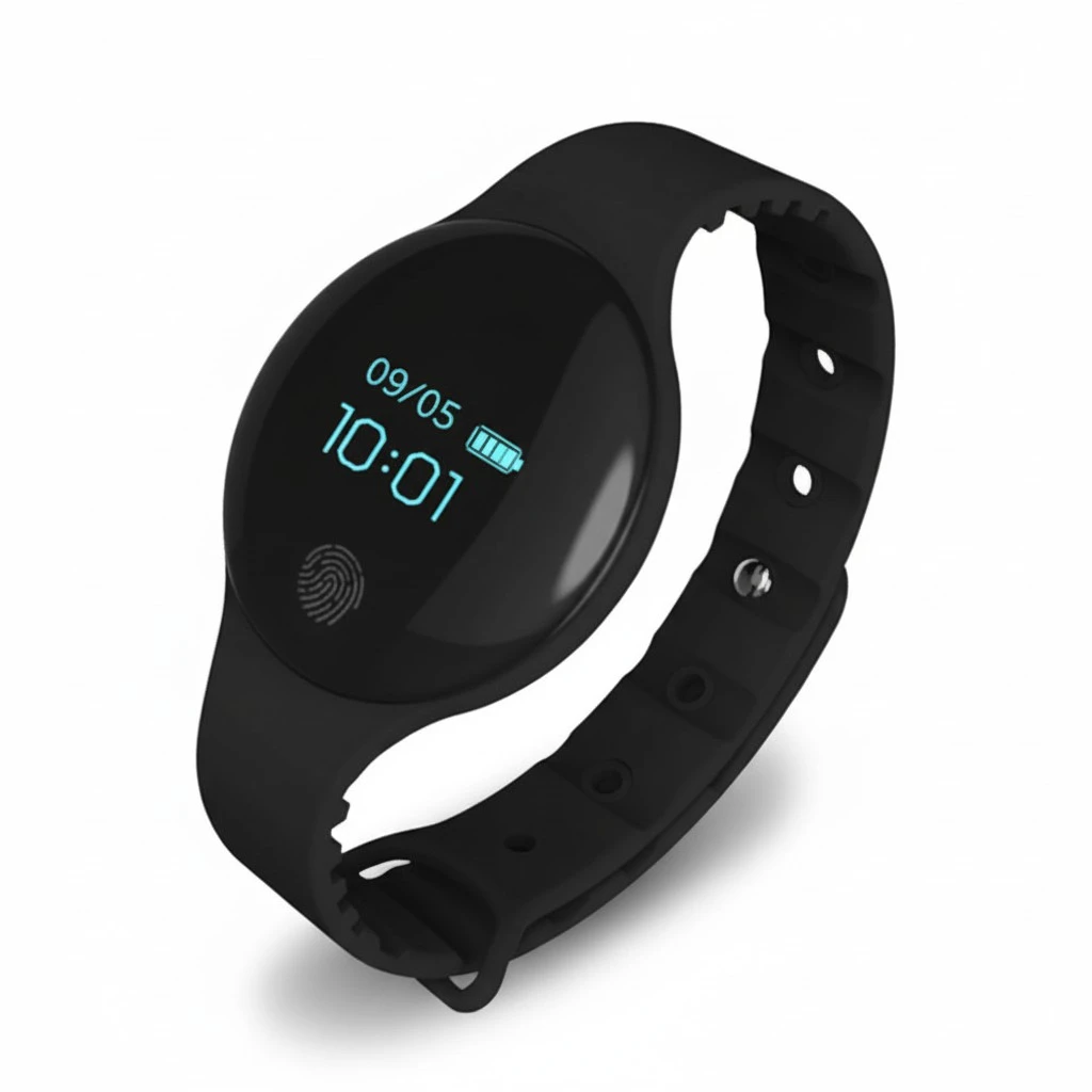 SmartWatch with Call and Fitness Reminder for Android and iOS Fitness Smart Watch Activity Sports Band Bracelet WaterproofWristband (Black)