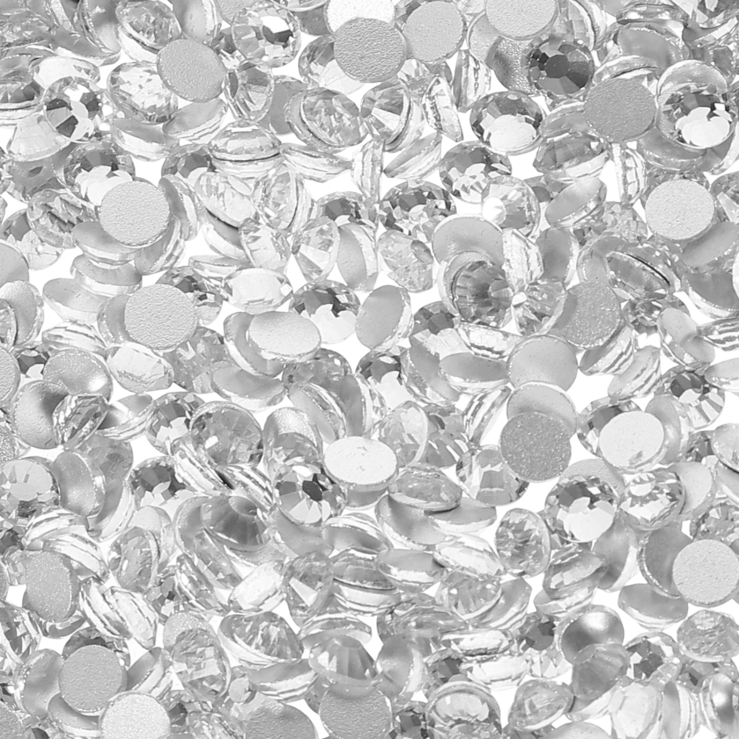 1440pcs Rhinestone Nail Charms Adhesive Nail Art Rhinestone Ornaments Manicure Supplies
