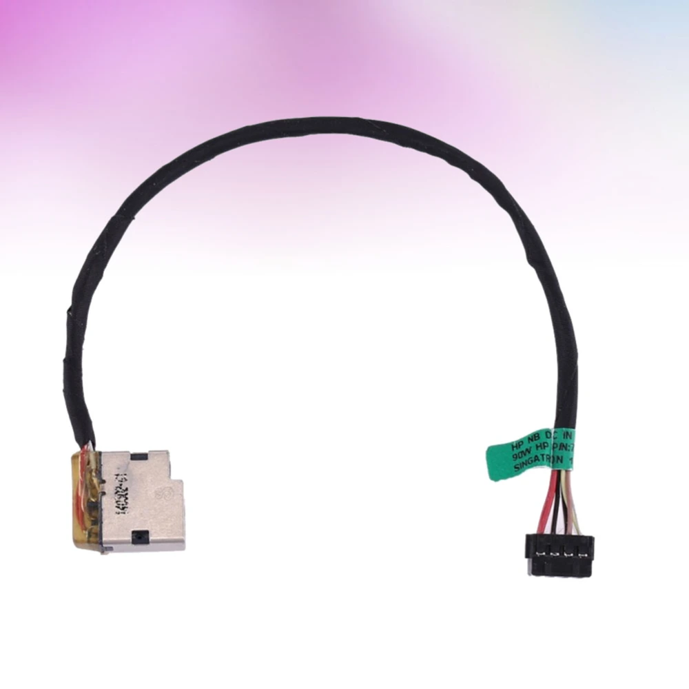 DC Power Jack Connector Flex Cable Compatible for HP Pavilion 15 15-e 17 17-e Power Adapter Connector