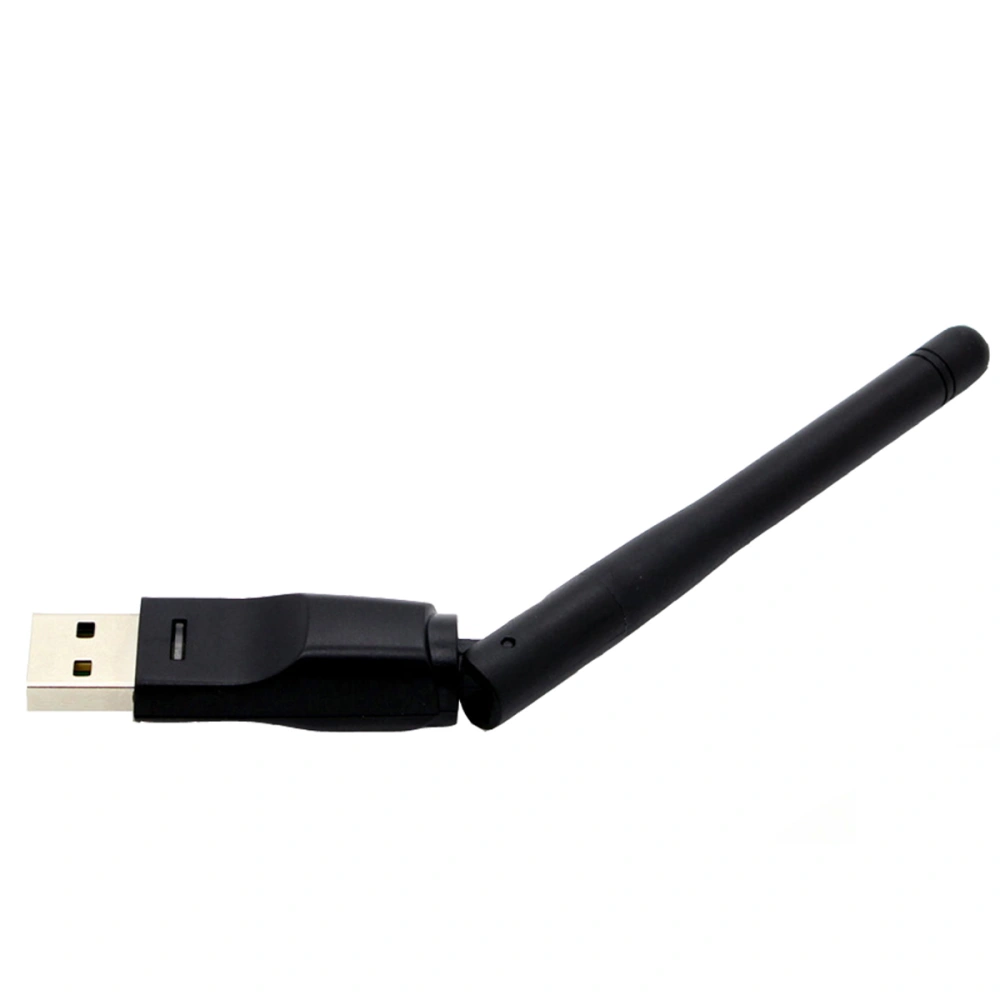 USB WIFI Adapter Dongle for Alphabox Jynxbox Skybox Openbox 250 Dreambox (Black)