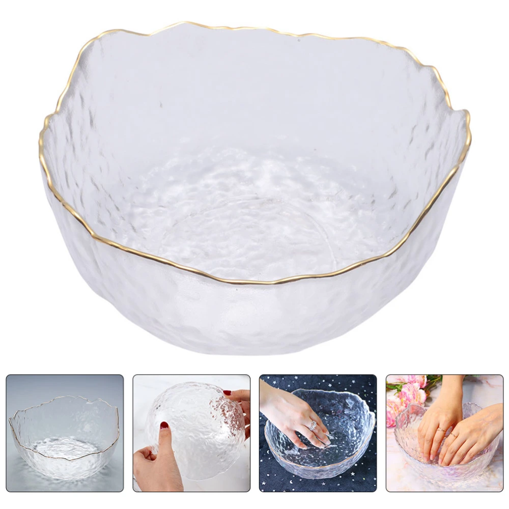 1Pc Simple Practical Manicure Hand Care Soaking Bowl for Nail Salon Using