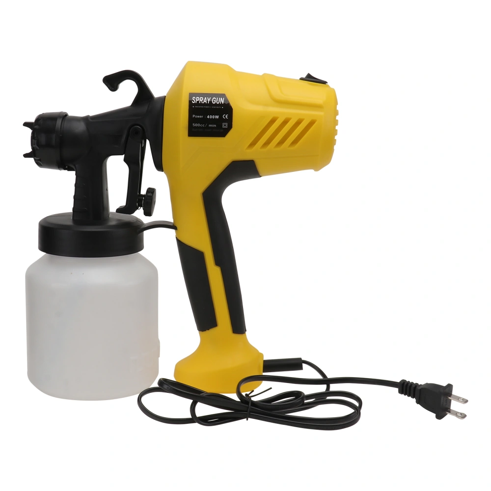 400W Removable High Preesure Electric Paint Sprayer Spraying Tool Latex Paint Sprayer with US Plug