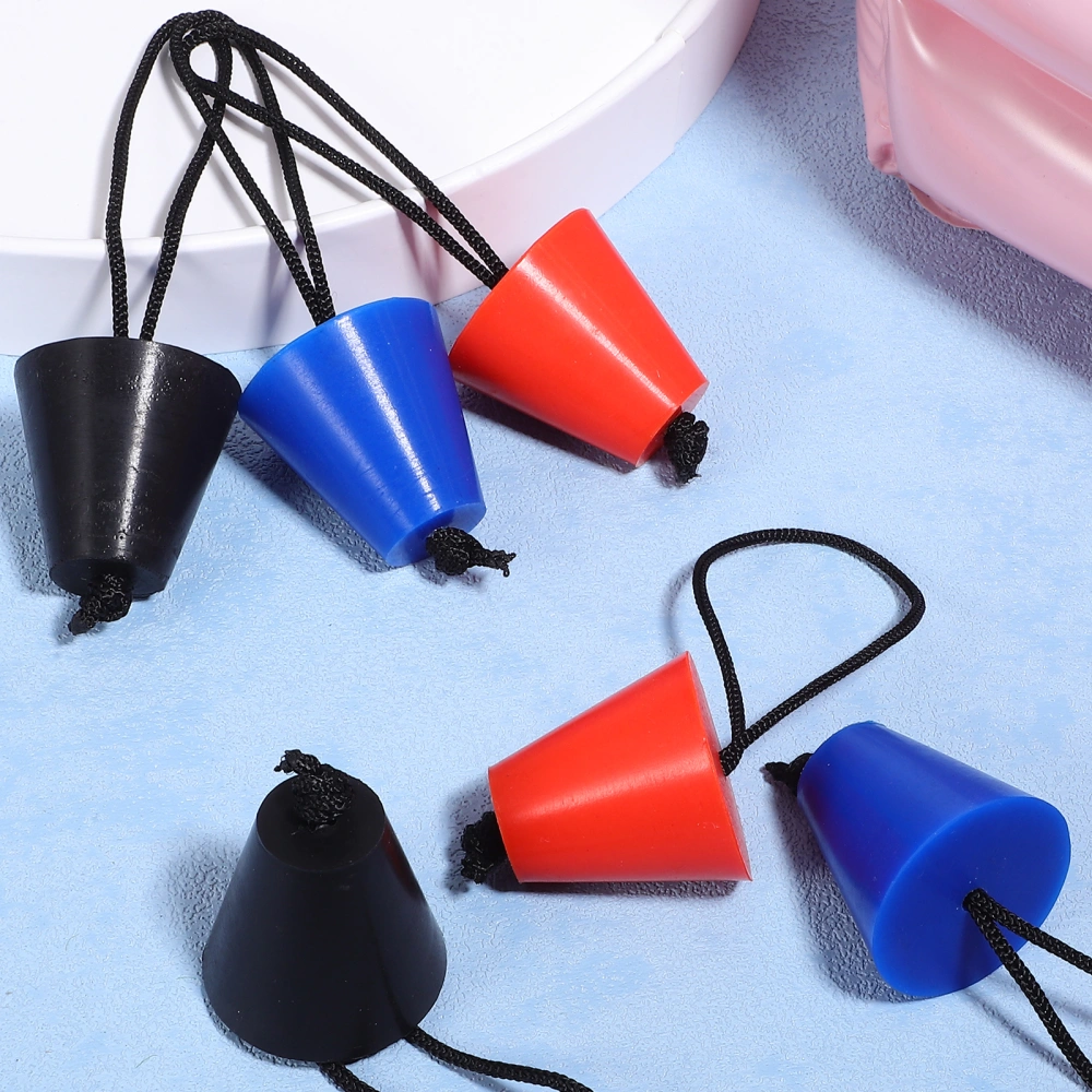 6 Pcs Kayak Scupper Plugs Silicone Kayak Scupper Stoppers Practical Kayak Accessories