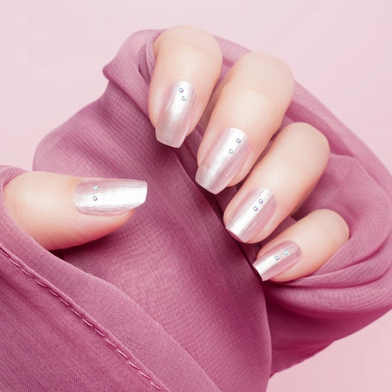 1 Bag Nail Art Diamond Decors Girl Manicure DIY Shiny Diamond Accessories