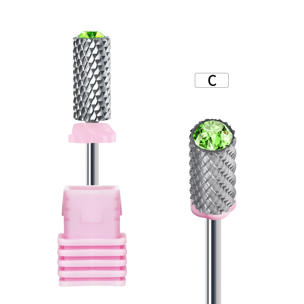 Grinding Nail Drill Bit Metal Nail Drill Bit Manicure Drill Bit Cuticle Remover Nail Drill Bit