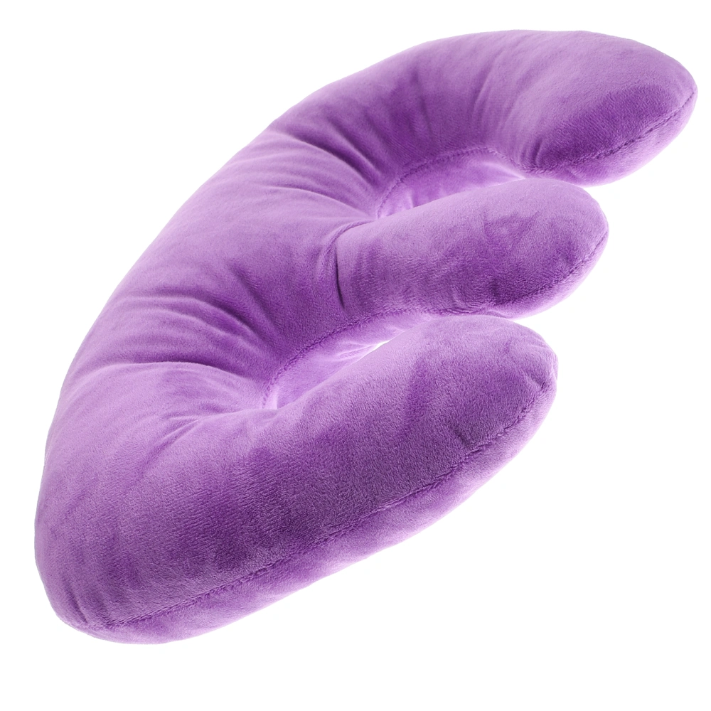 Purple Detachable Breast Massage Pad Chest Pillow Sleeping Lying Breast Support Pillow Cotton SPA Massage Cushion for Beauty Salon Massage Parlors