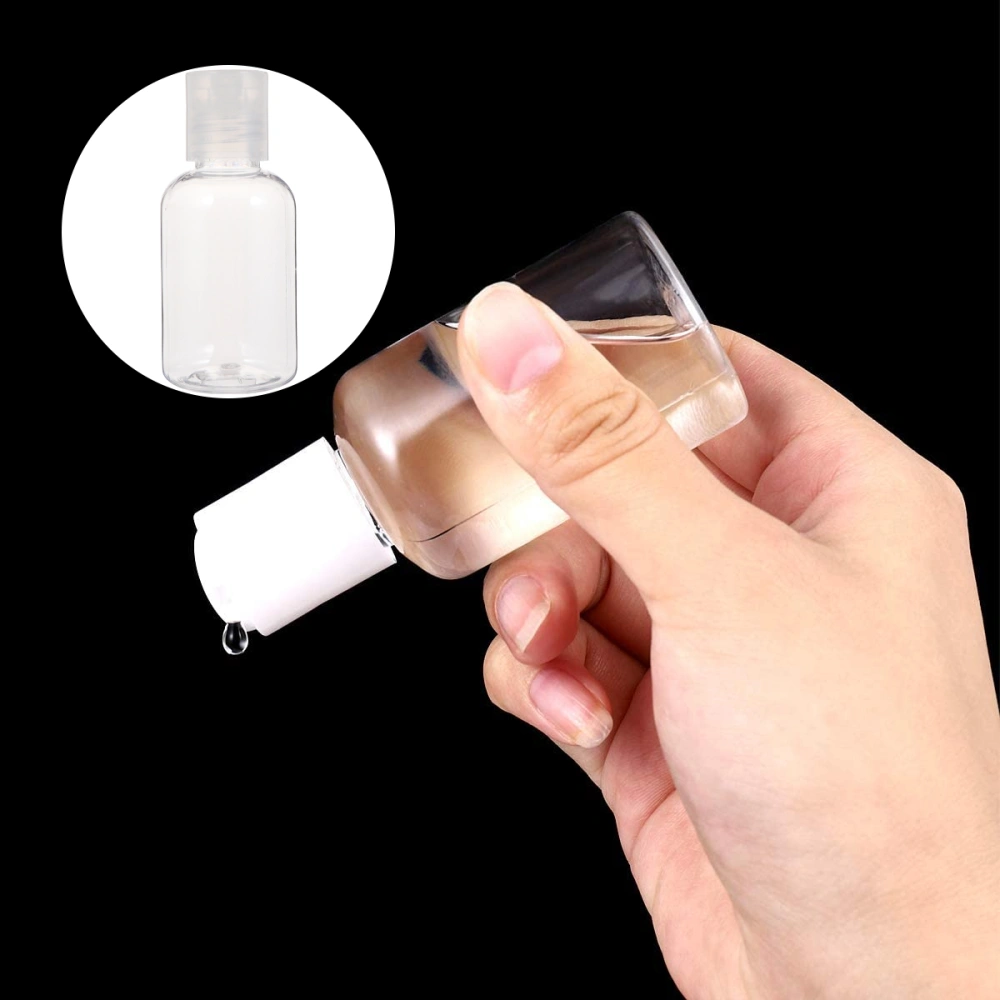 24pcs 50ml Travel Makeup Bottles Refillable Bottles Hand Washing Containers