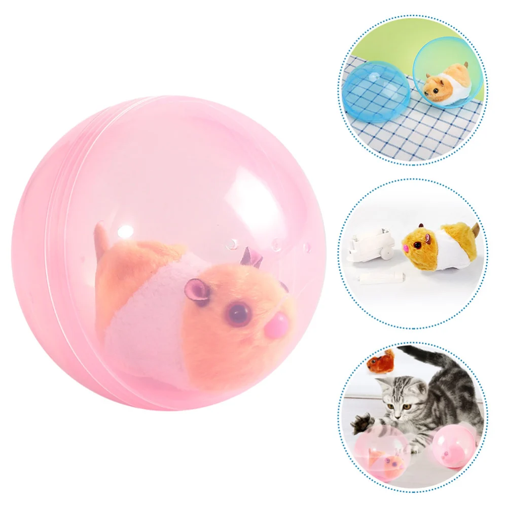 1 Set Wear-resistant Electric Cat Ball Simulation Mouse Toy Household Kitten Ball Plaything