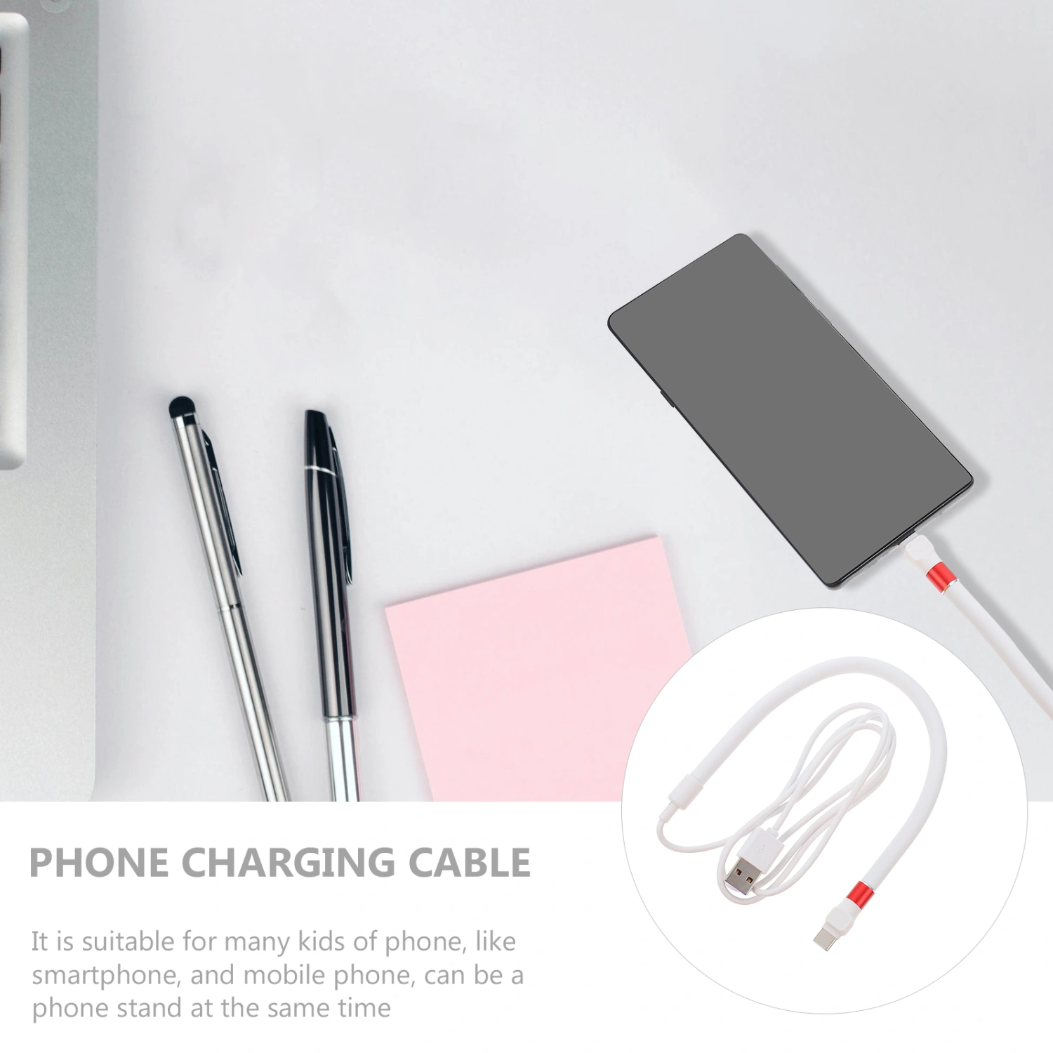 Type-c Data Cable Phone Charging Cable Universal Type-c Charging Line Phone Holder