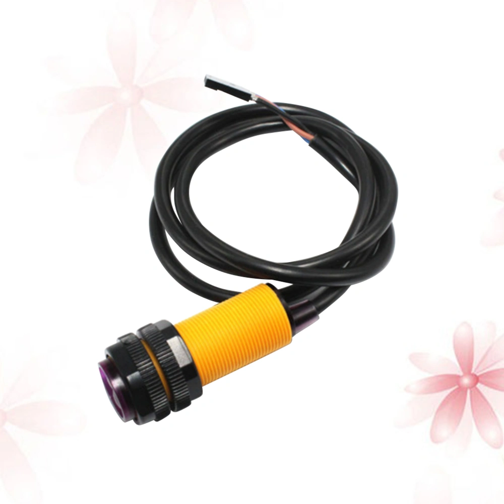 E18-D80NK Smart Car Robot Infrared Obstacle Avoidance Photoelectric Sensor Proximity Switch 3-80cm Detection Range Adjustable