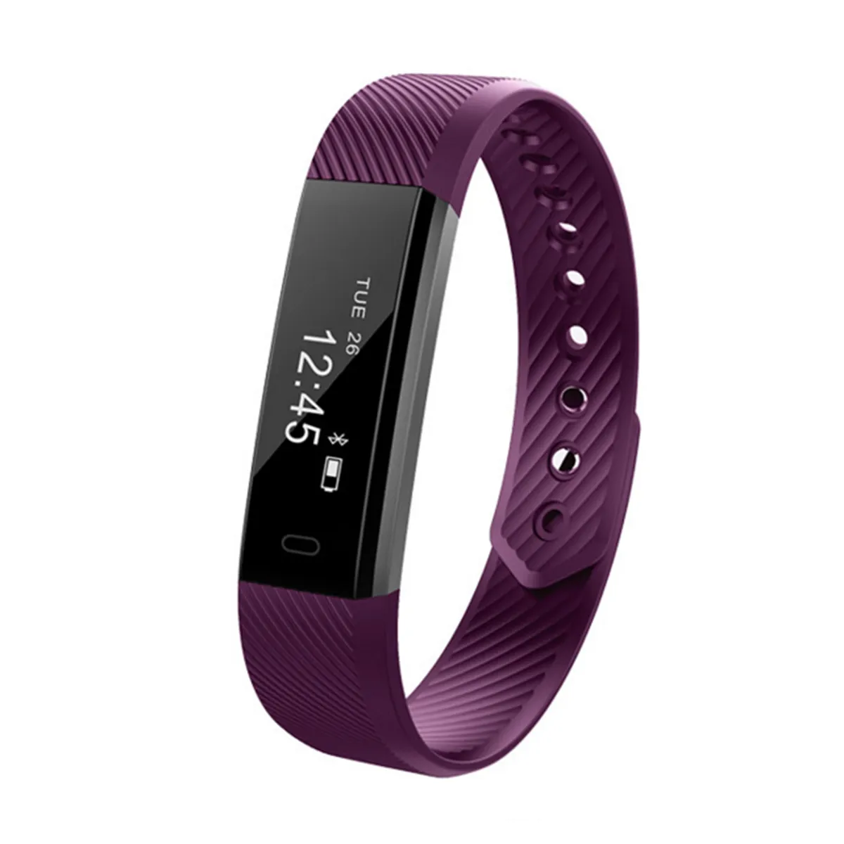 Smart Bracelet ID115Lite Wristband Anti-lost Remote Camera Sedentary Reminding Pedometer Calorie Counter Sleep Monitor Call Reminder SMS Sync for Android 4.5 IOS 8.0 (Green)