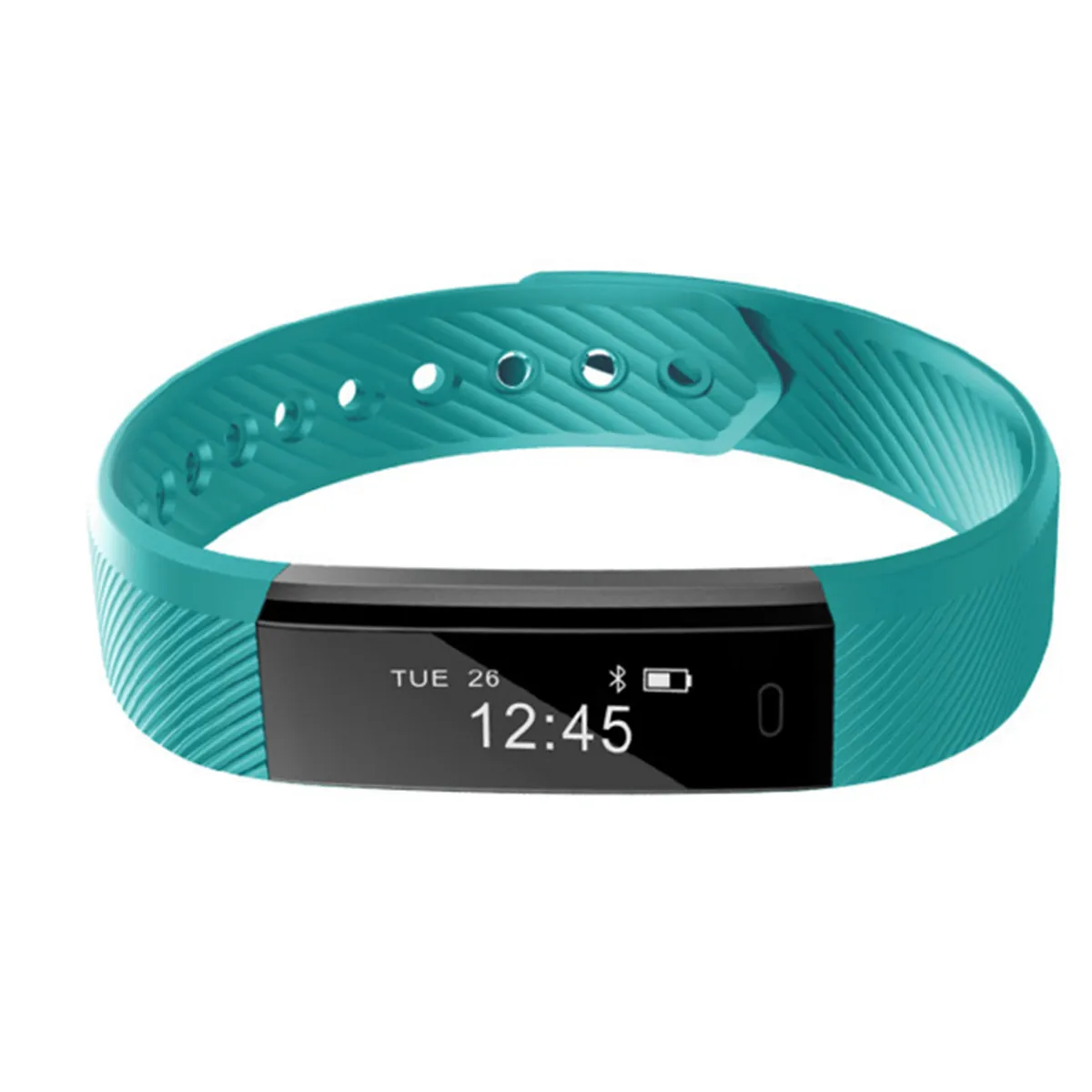 Smart Bracelet ID115Lite Wristband Anti-lost Remote Camera Sedentary Reminding Pedometer Calorie Counter Sleep Monitor Call Reminder SMS Sync for Android 4.5 IOS 8.0 (Green)