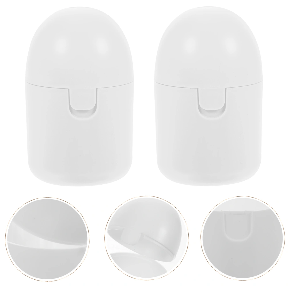 2pcs Menstrual Cups Storage Box Women Personal Items Microwave Steamer Menstrual Organizer