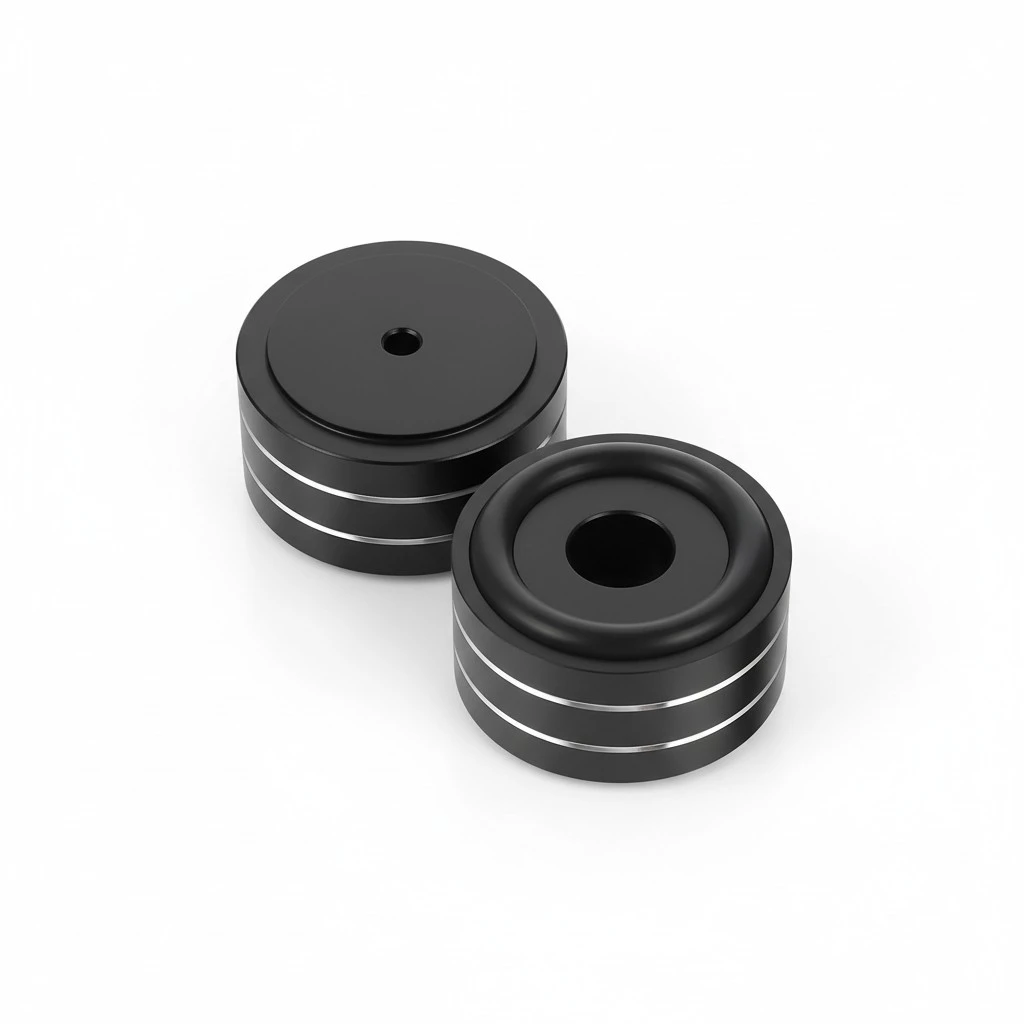 2pcs Anti Vibration Amplifier Feet Pad Aluminium Alloy Universal Speaker Pad