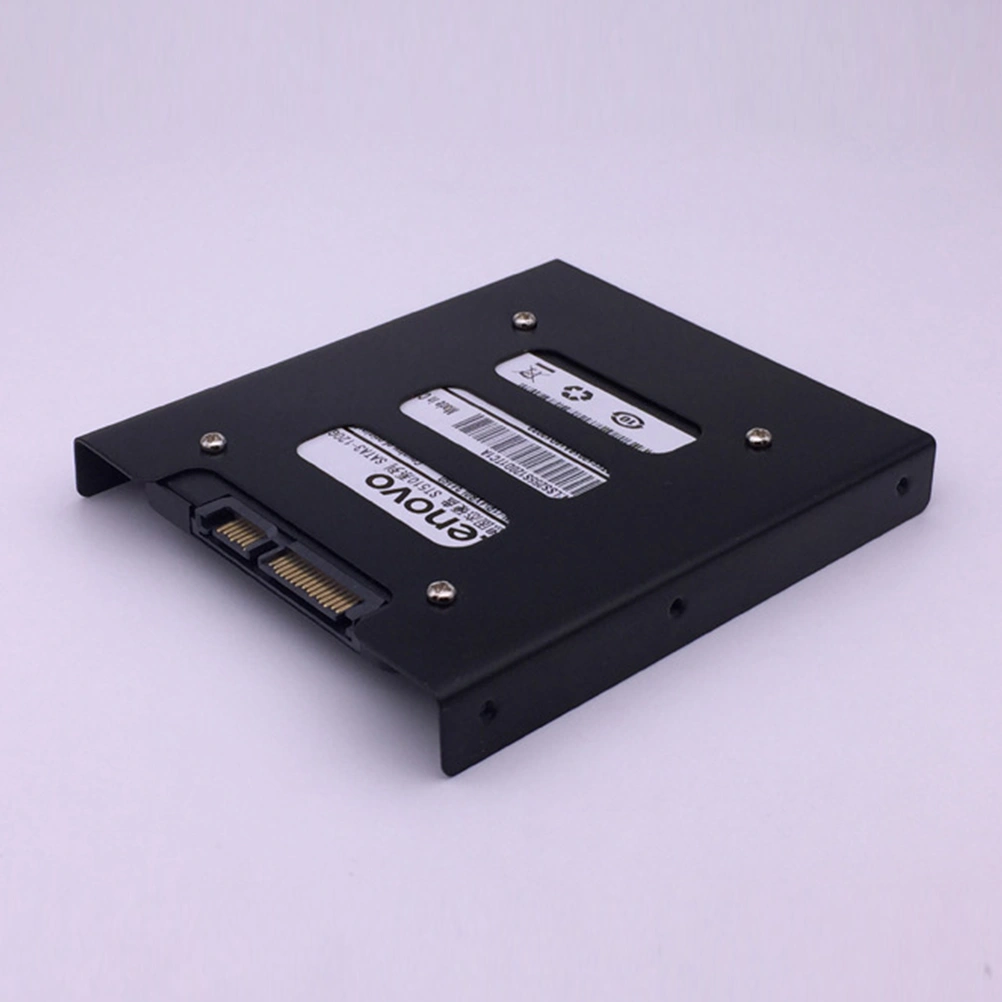 3PCS 2.5 inch to 3.5 inch SSD Mounting Bracket Hard Disk Drive HDD Tray for Desktop Computer Laptop (Black)